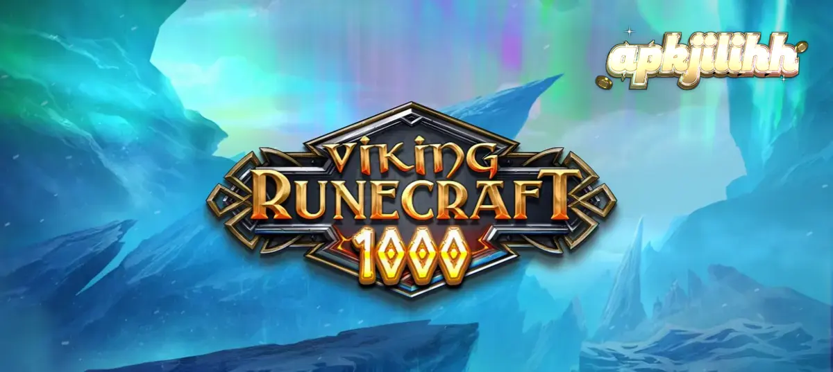 Tampilan grid slot Viking Runecraft 1000 pada perangkat seluler